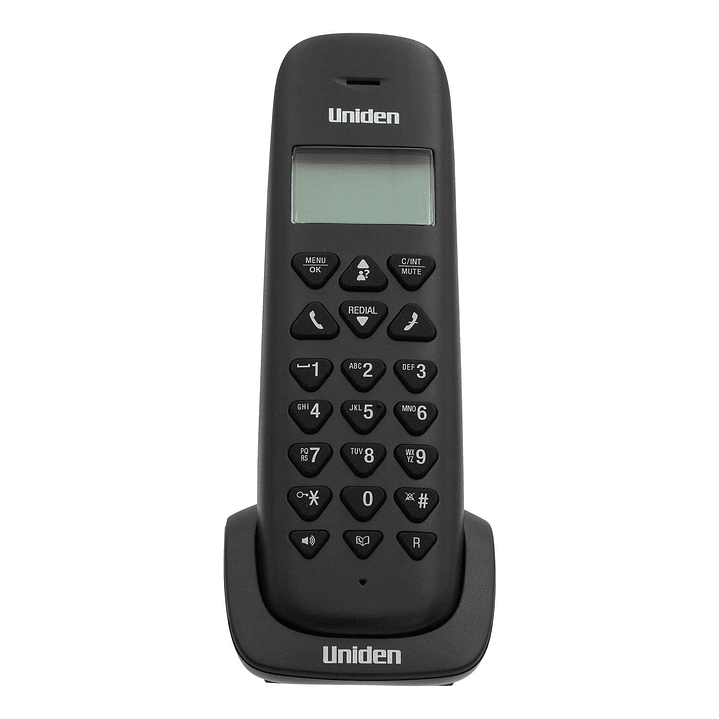 Telefono inalambrico Uniden AT3102BK Negro 5