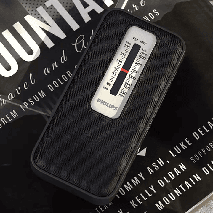 Radio Portatil Philips de Bolsillo AM/FM TAR1506 5