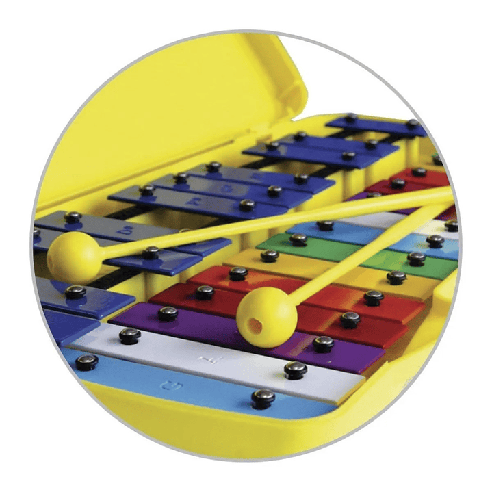 Metalofono Xilofono Metalico 25 Notas  Hendrix 6