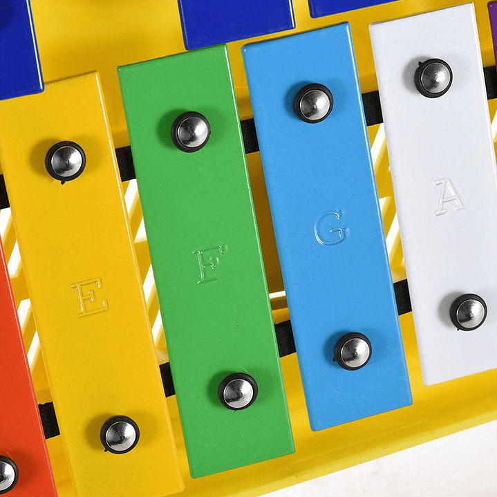 Metalofono Xilofono Metalico 25 Notas  Hendrix 7