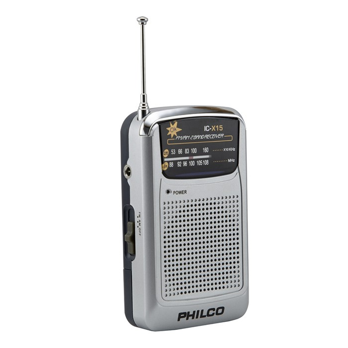 Radio a Pilas Philco ICX-15 Fm/Am Portable de Bolsillo 1