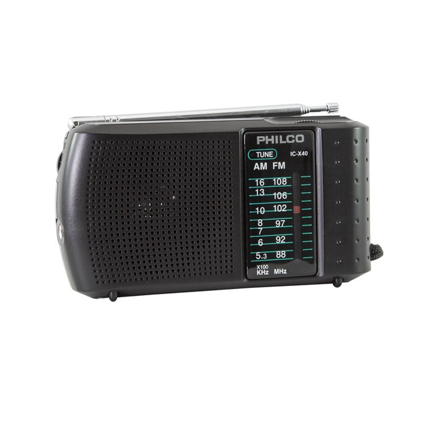 Radio a Pilas Philco ICX-40 Fm/Am Portable de Bolsillo 1