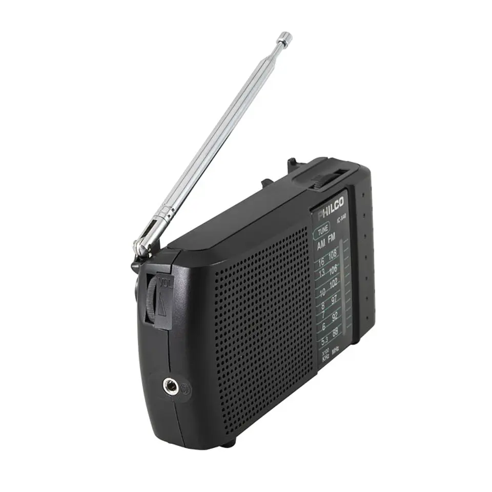 Radio a Pilas Philco ICX-40 Fm/Am Portable de Bolsillo 3