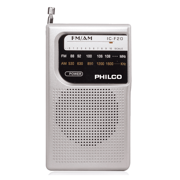 Radio a Pilas Philco ICF-20 Fm/Am Portable de Bolsillo 1
