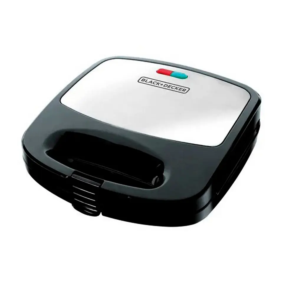 Sandwichera, Parrilla y Waflera Black+Decker WM2000S-CL 1