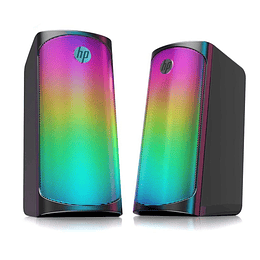 Parlantes PC Gamer Hp Rgb Dhe-6004