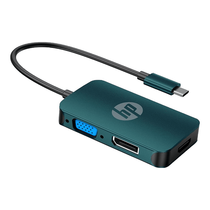 Hub Adaptador HP Usb-C A Hdmi Vga CT200 1