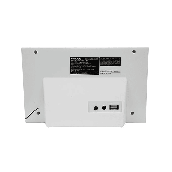 Radio Reloj Despertador BT Digital Philco 1018BT 5