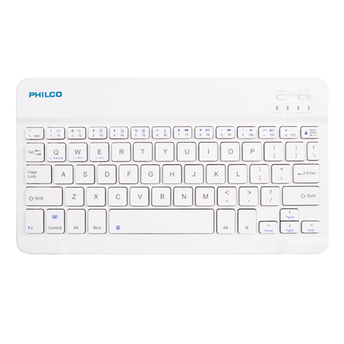 Mini Teclado Bluetooth Philco 10 Pulgadas 1