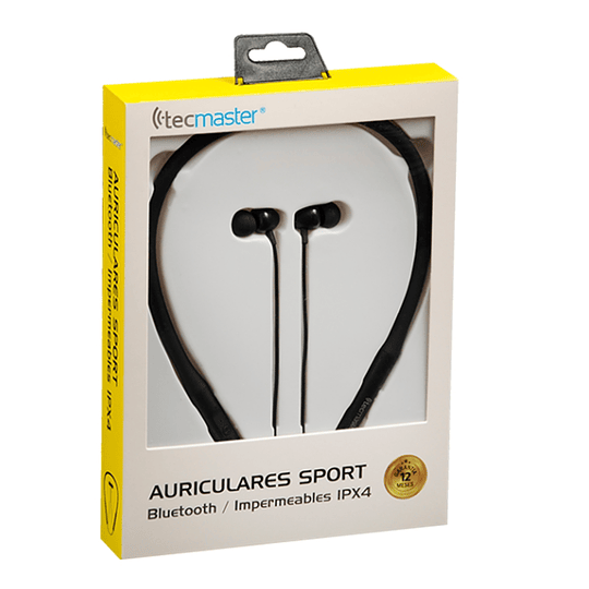 Auriculares Sport Impermeables Bluetooth Tecmaster
