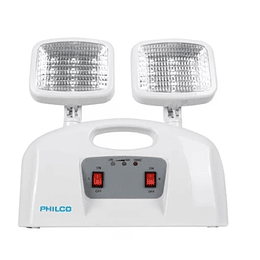 Lampara Led de Emergencia 2 Focos Philco AT58