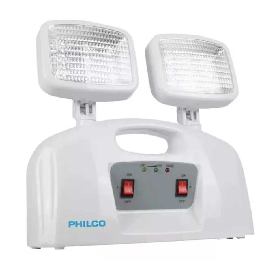 Lampara Led de Emergencia 2 Focos Philco AT58 2