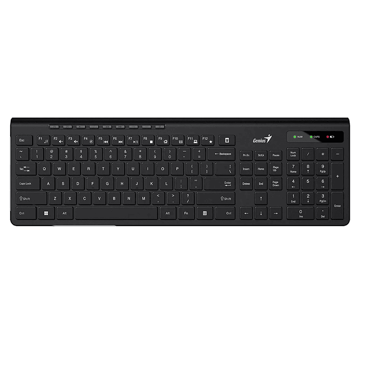 Teclado Inalámbrico Slimstar 7230 Genius Negro 3