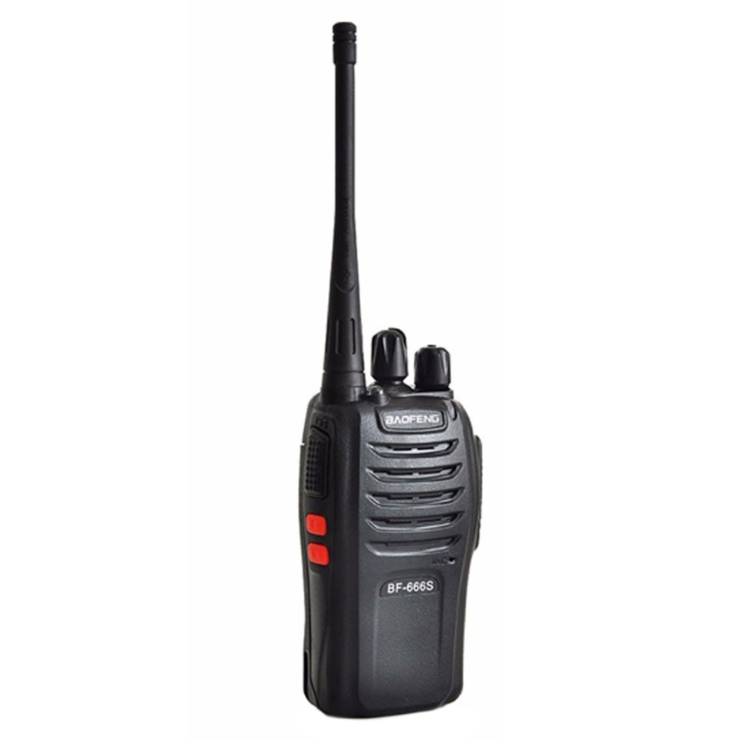 Radio Transmisor 2 Vias Baofeng Bf-666s Negro 1