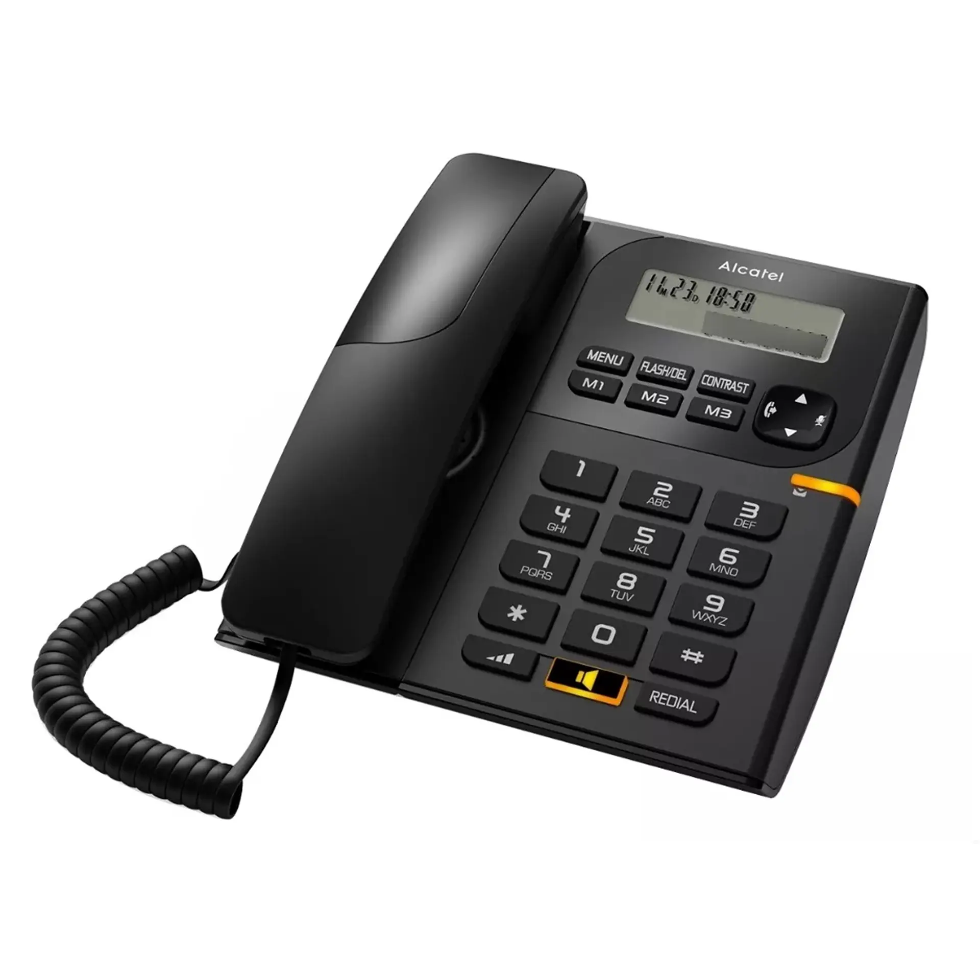 Teléfono Fijo Sobremesa Alcatel T58 Negro 1