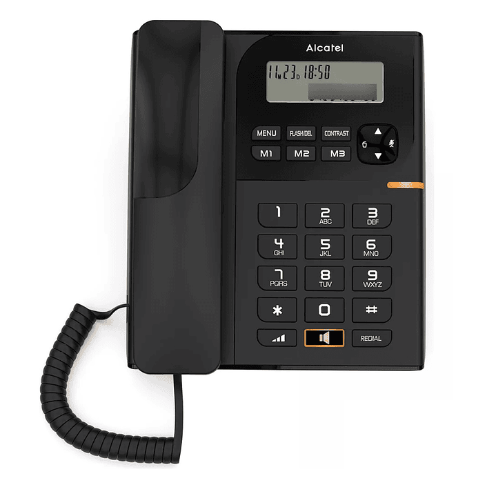 Teléfono Fijo Sobremesa Alcatel T58 Negro 2