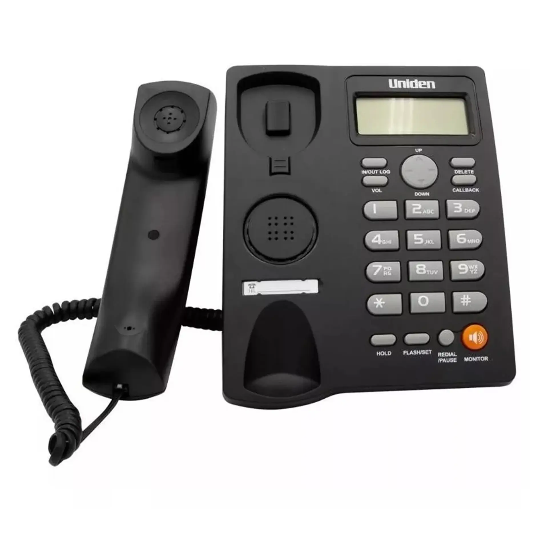 Teléfono Fijo Sobremesa Uniden AS7413 Negro 3