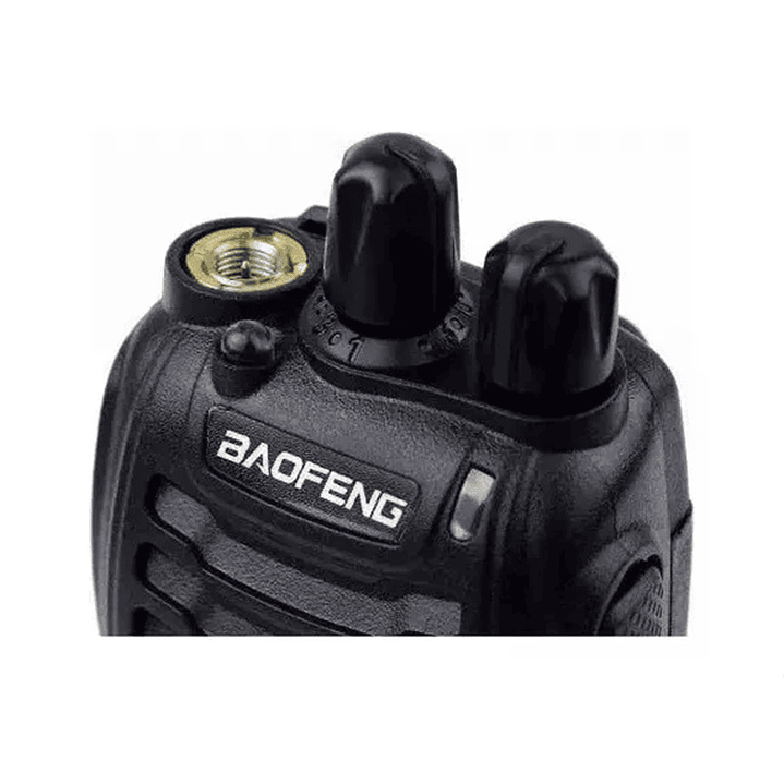 Pack 2 Transmisor 2 Vías Baofeng Bf-888s Negro 4