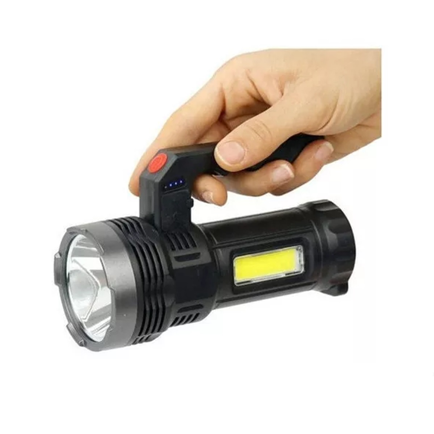 Linterna de Mano Led Recargable Solar Usb 828 3