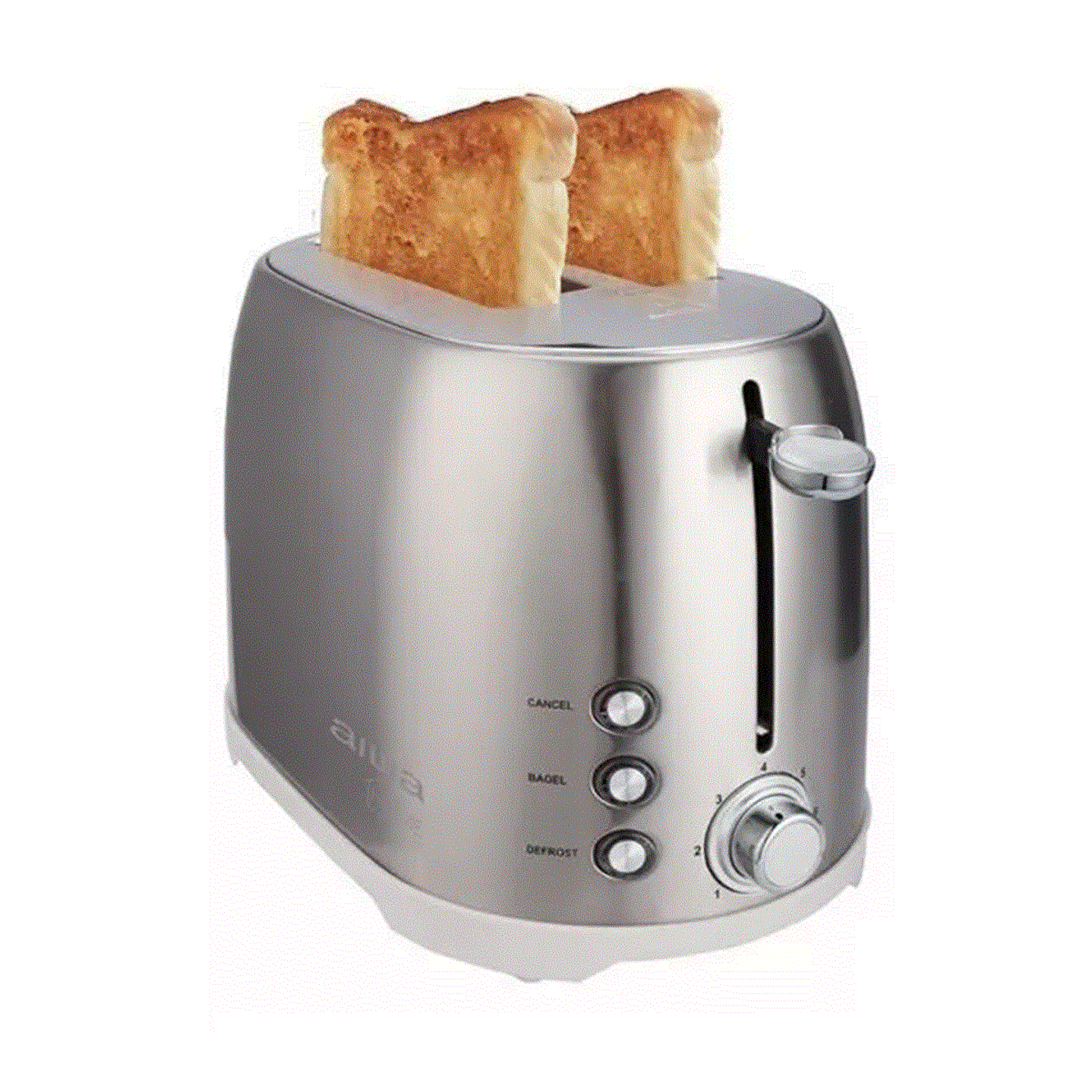 Tostadora Para 2 Rebanadas Aiwa Aw-td1729a Gris 1