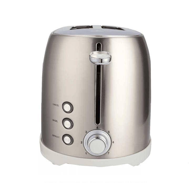 Tostadora Para 2 Rebanadas Aiwa Aw-td1729a Gris 2