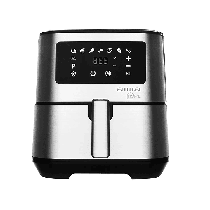 Freidora Aire Digital Sin Aceite Aiwa Aw-FT2 2 Gris 1