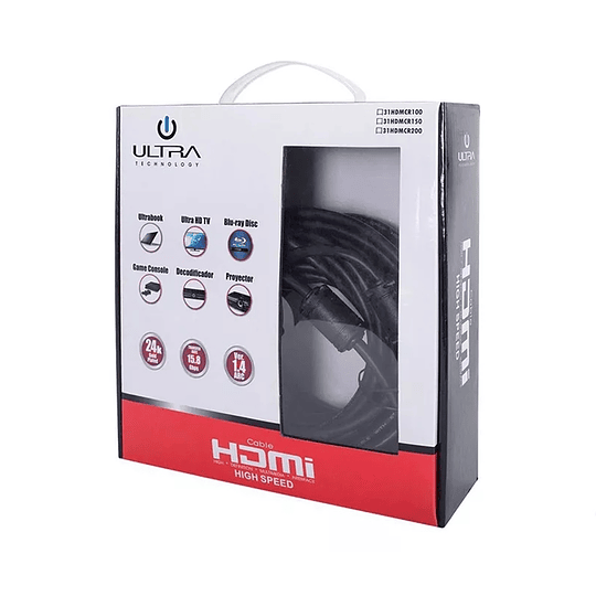 Cable Hdmi  20Mts V1.4  Ultra CR200