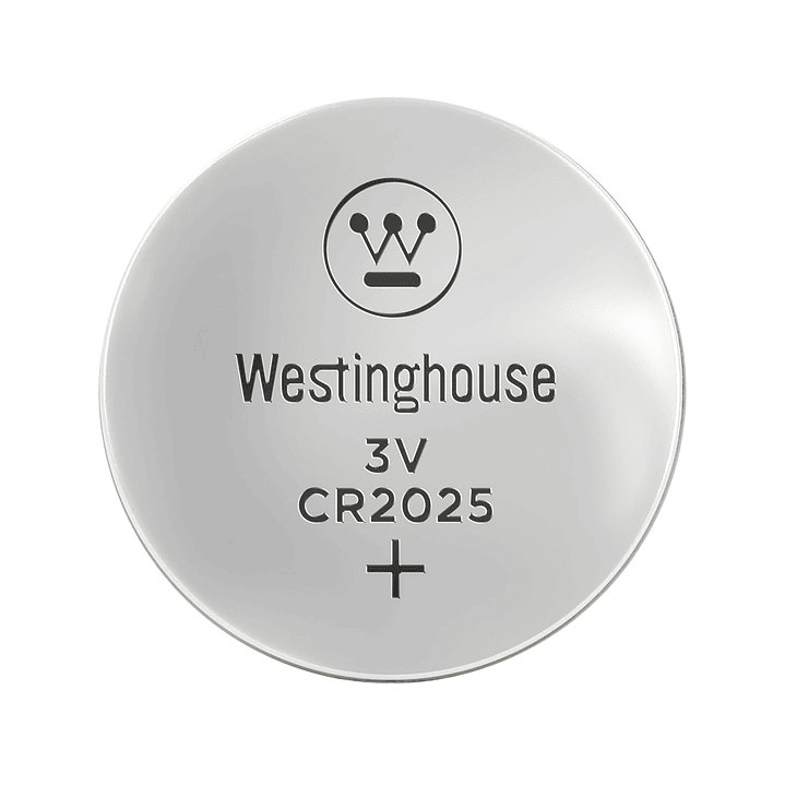 Pack 5 Pilas Cr2025 Tipo Botón Westinghouse 2