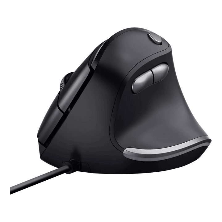 Mouse Vertical Ergonómico Trust Bayo Alámbrico Negro 4