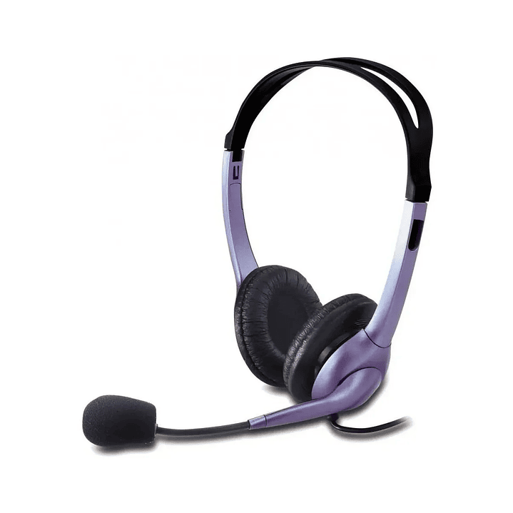 Audifonos Headset Genius HS-04s con Microfono doble Jack 1
