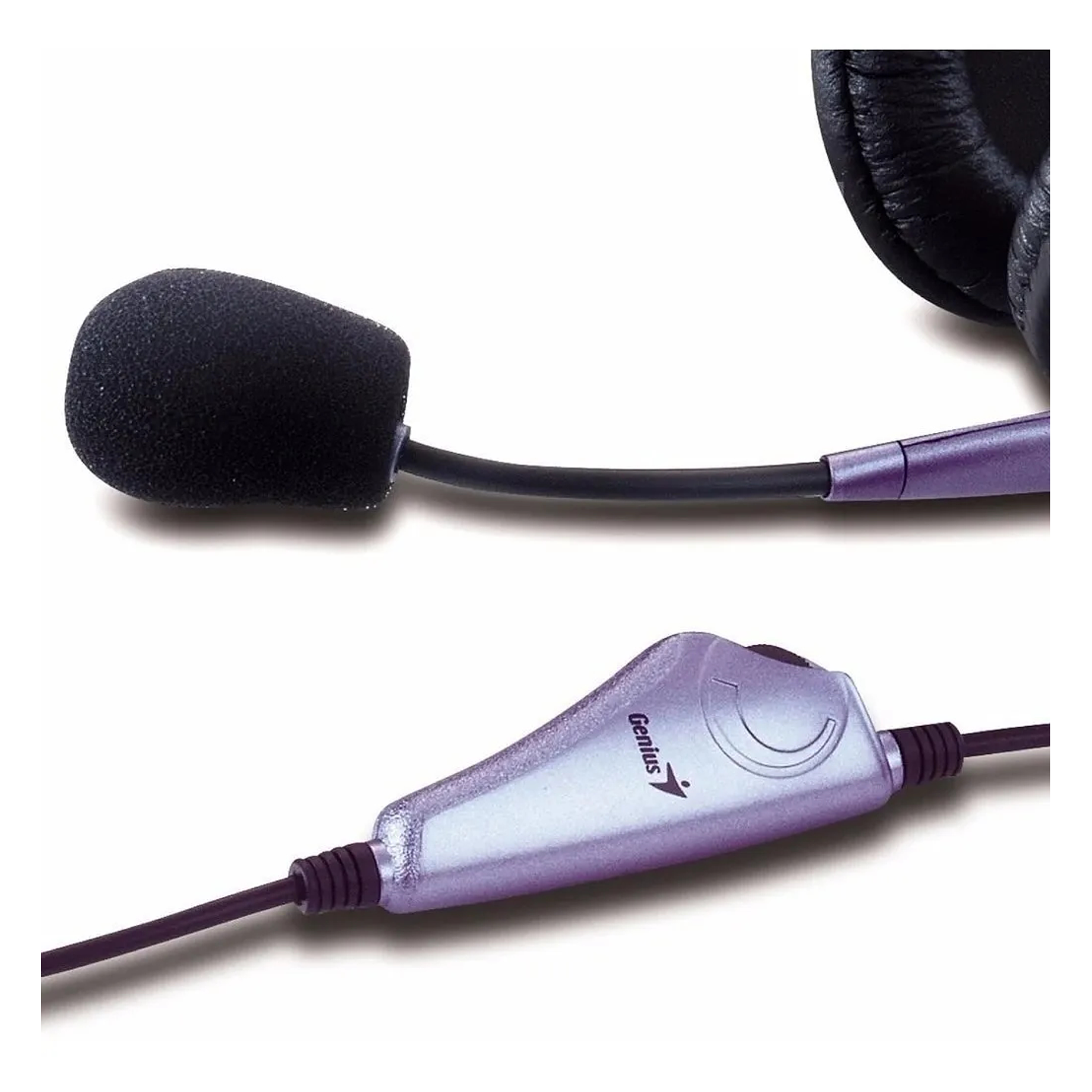 Audifonos Headset Genius HS-04s con Microfono doble Jack 3