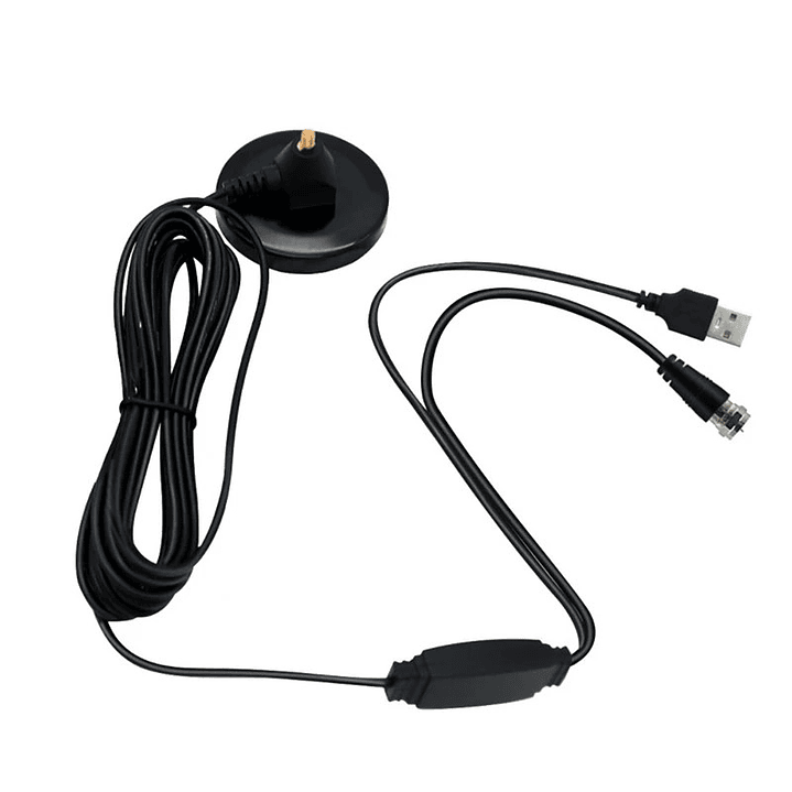 Antena Tv Hd Digital Magnetica Booster Usb Hdtv  5