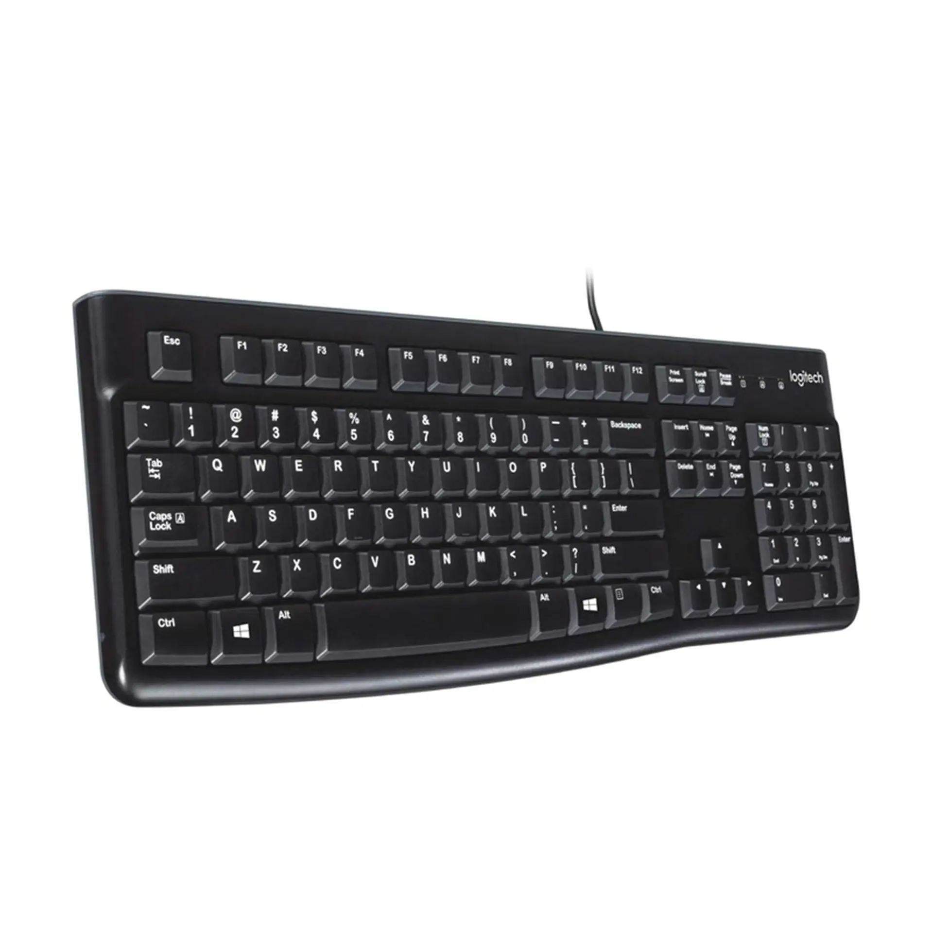 Teclado Alámbrico Logitech K120 Usb Español Negro 1