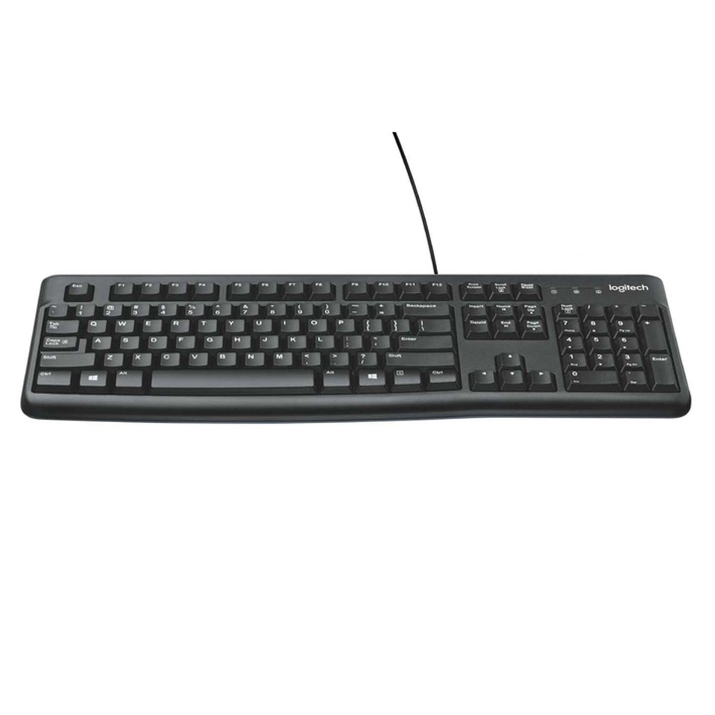 Teclado Alámbrico Logitech K120 Usb Español Negro 4