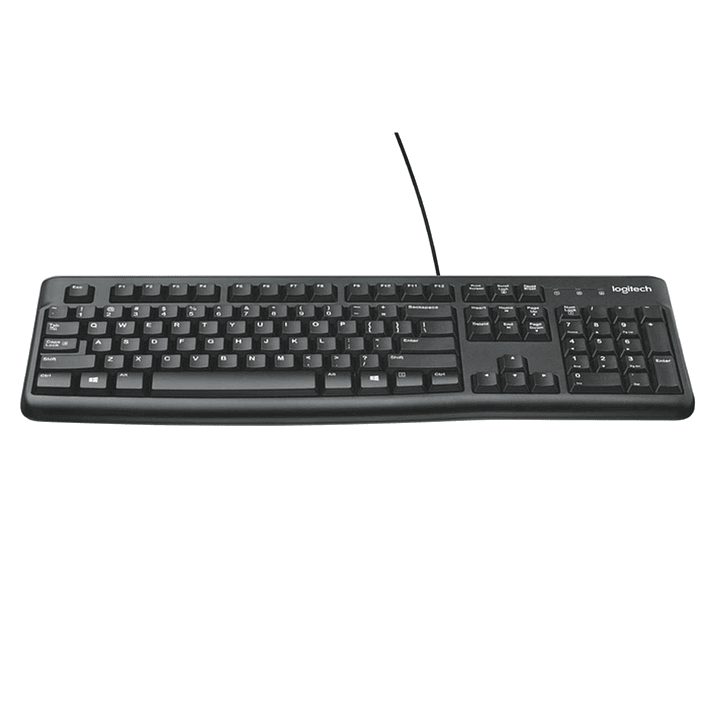 Teclado Alámbrico Logitech K120 Usb Español Negro 4