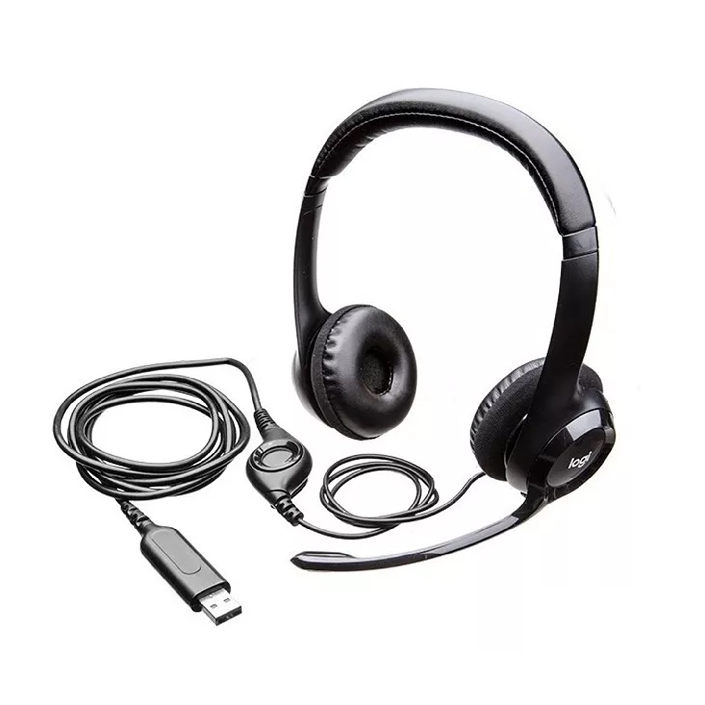 Audífono Logitech H390 On-ear Alámbricos Usb 2