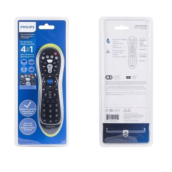 Control Remoto Universal Philips 4 En 1 SRP3014 2