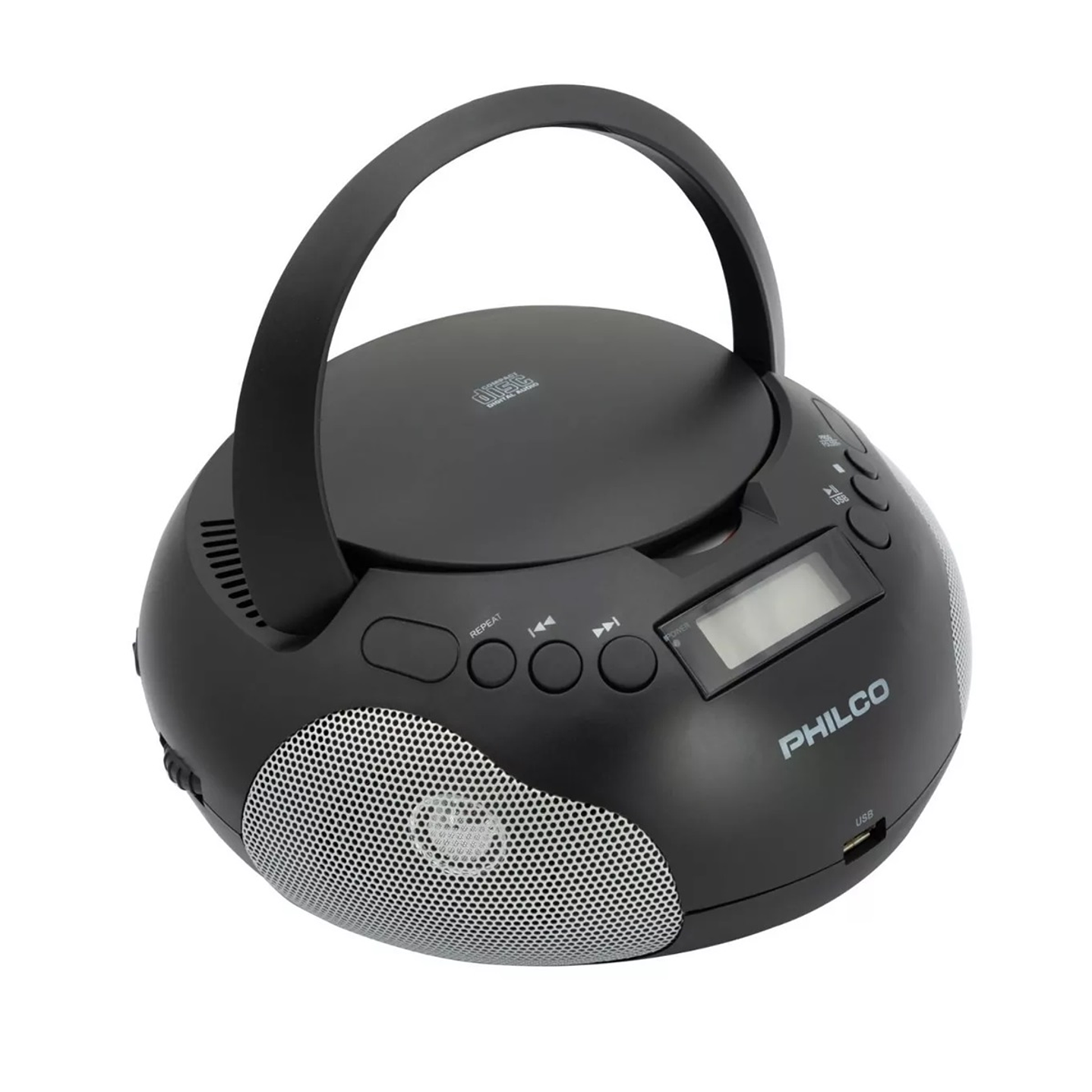 Radio Boombox CD PJB1007B Philco Negro 4