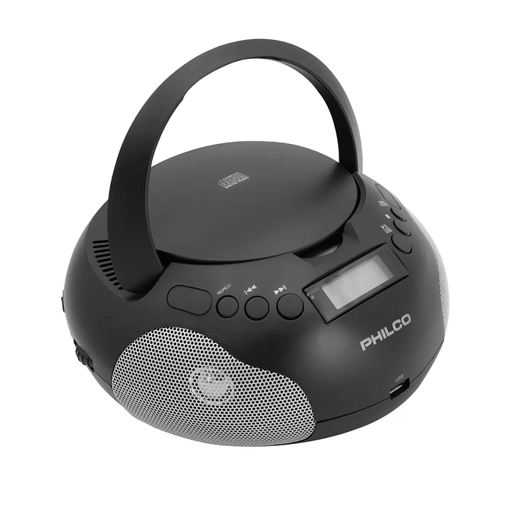 Radio Boombox CD PJB1007B Philco Negro 4