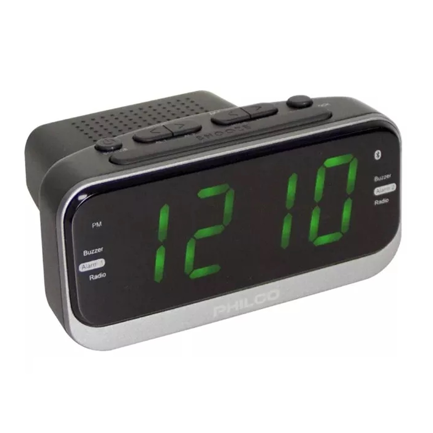 Radio Reloj Despertador Digital Philco PAR1012BT  2