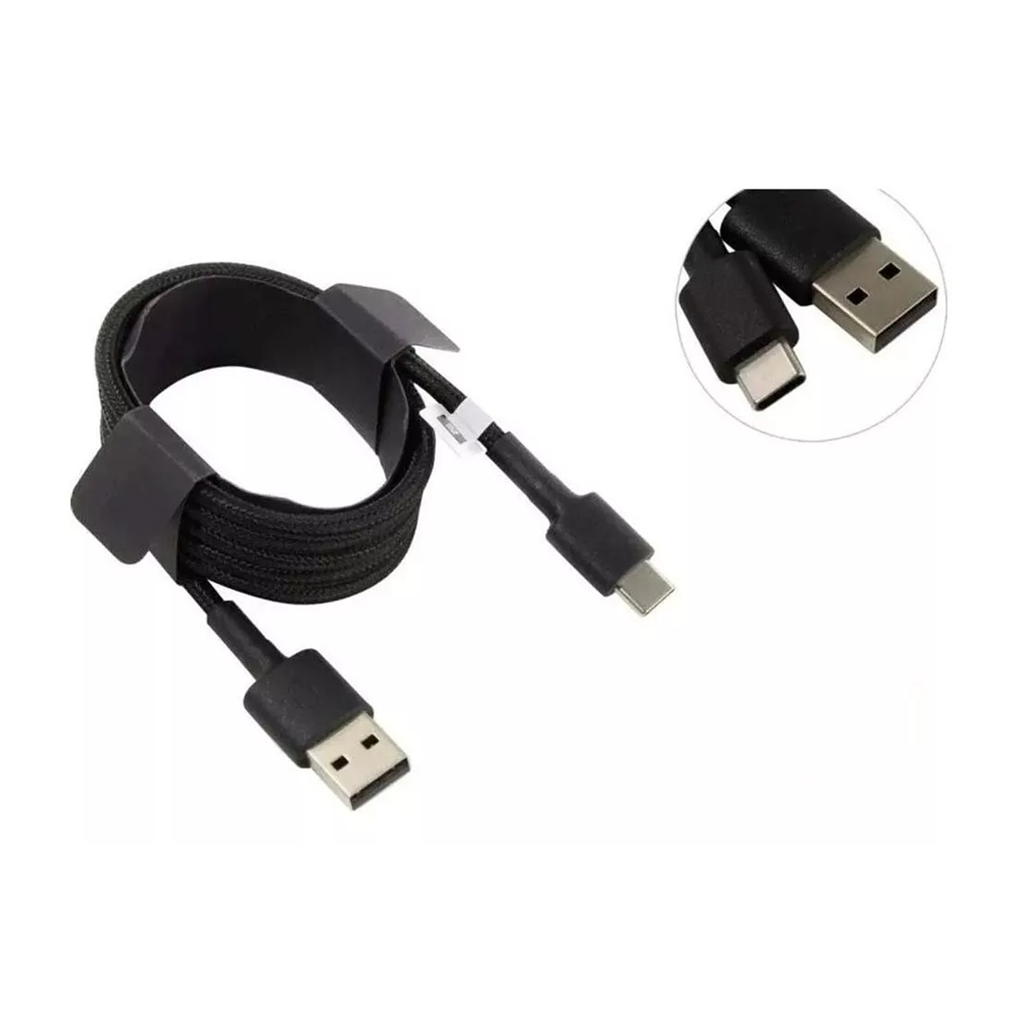 Cable Xiaomi Mi Braided USB Tipo-C Cable 100cm Negro 3