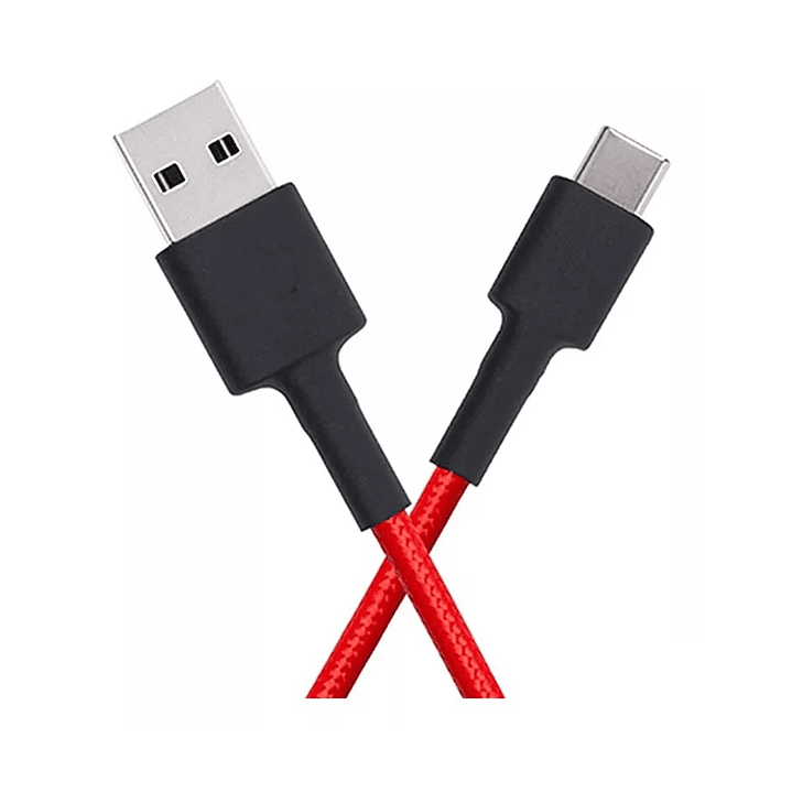 Cable Xiaomi Mi Braided USB Tipo-C Cable 100cm Rojo 2