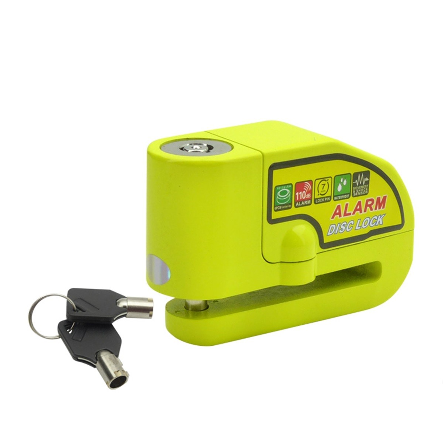 Candado Freno de Disco Moto con Alarma LK603 1