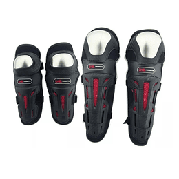 Set Protecciones Rodillera y Codera para Moto Promoto