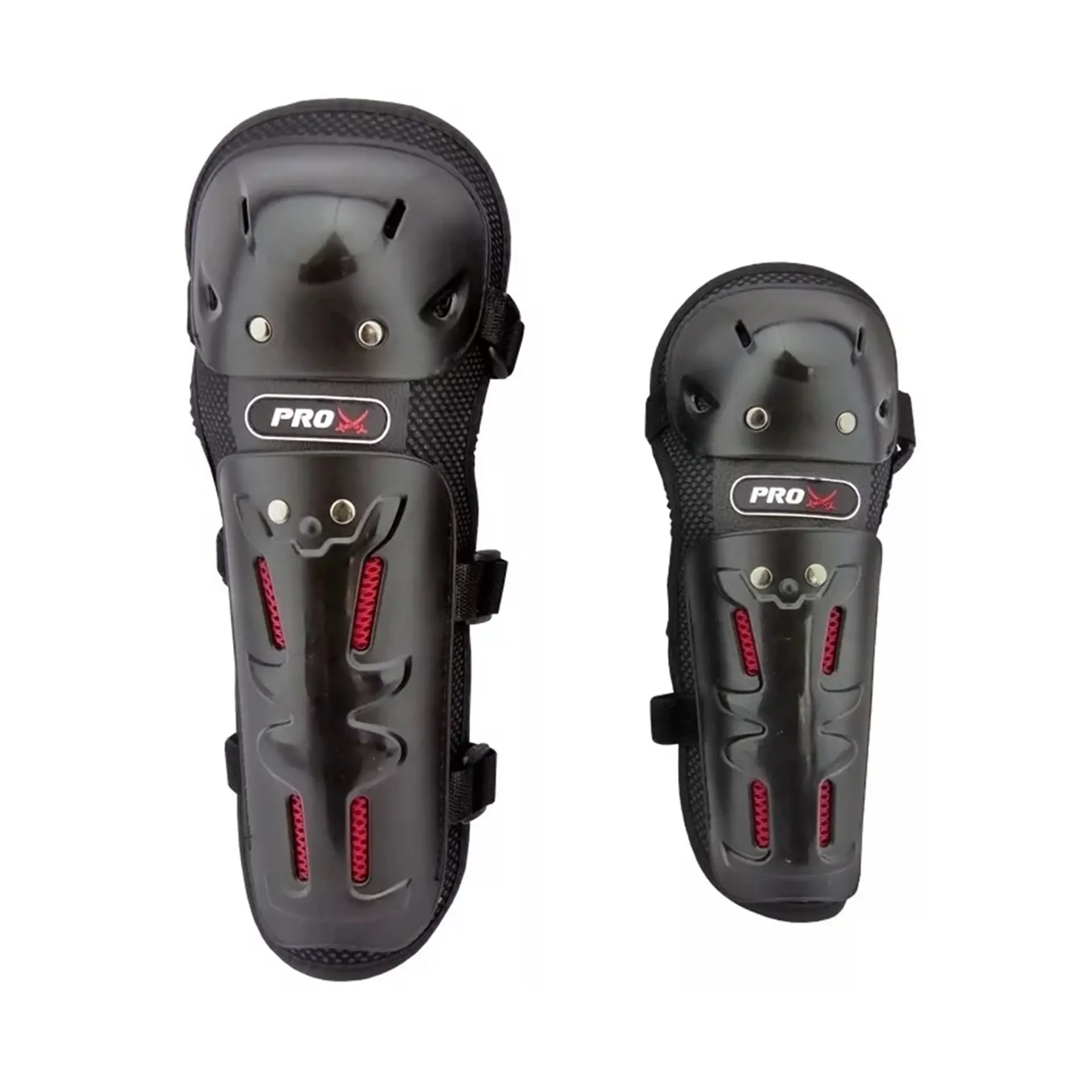 Set Protecciones Moto Rodilleras y Coderas Cobra 2