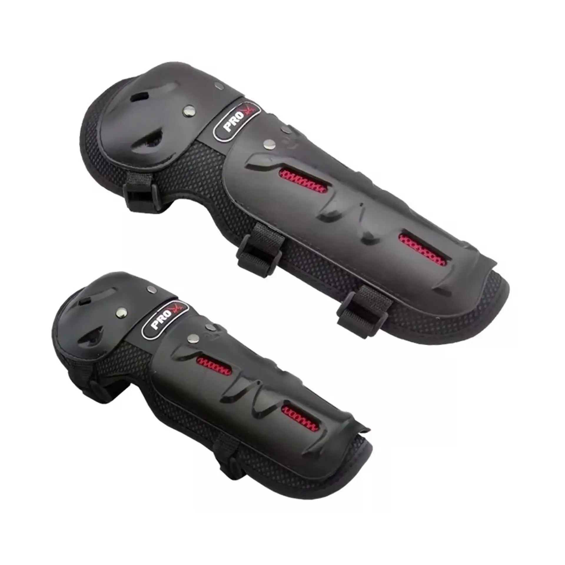 Set Protecciones Moto Rodilleras y Coderas Cobra 3