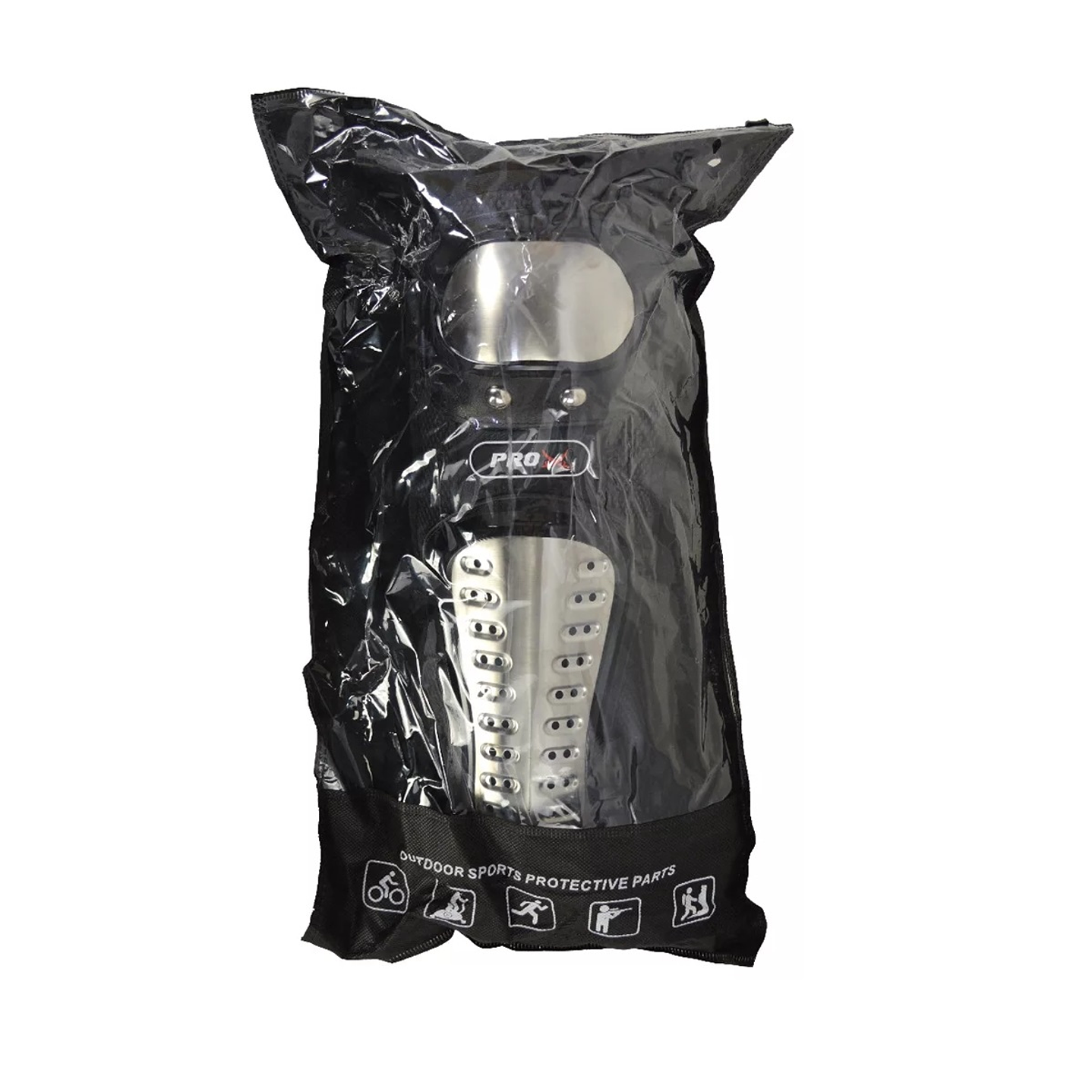 Set Protección Rodillera Y Codera Metal Pro-Biker 3