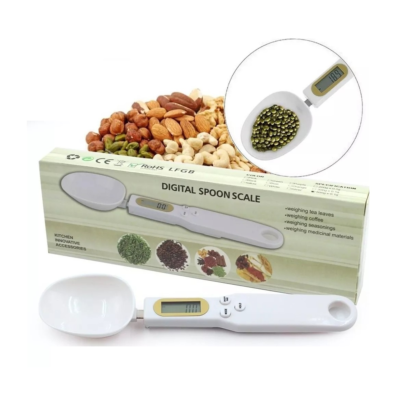 Balanza Digital Para Cocina Tipo Cuchara 3