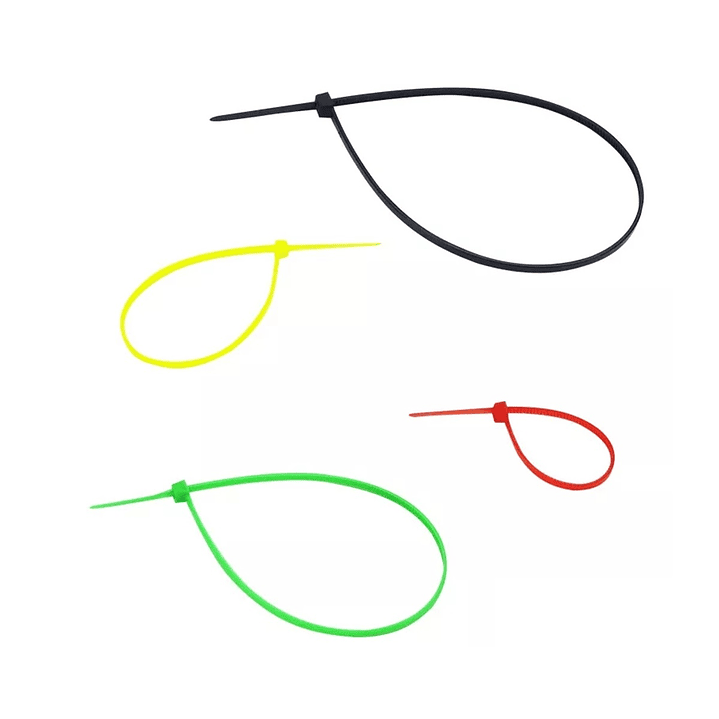 Pack 40 Amarra Cable Plasticas de 10, 15, 20 y 25Cm 1