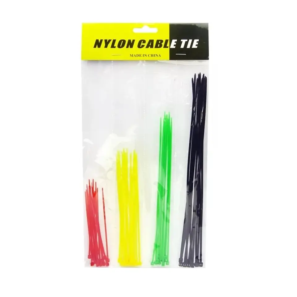 Pack 40 Amarra Cable Plasticas de 10, 15, 20 y 25Cm 2